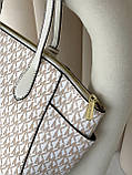 Сумка жіноча Майкл Корс шопер молочний Michael Kors Medium шопер, фото 7