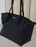 Сумка жіноча Майкл Корс шопер чорний Michael Kors Medium шопер, фото 2