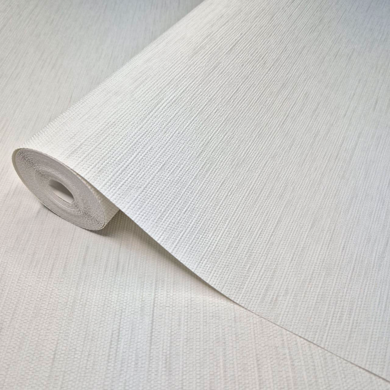 Вінілові шпалери 10.05 × 1.06 м Marburg Atelier 1031436, світло-сірі однотонні для вітальні, спальні, коридору, кухні, фото 1