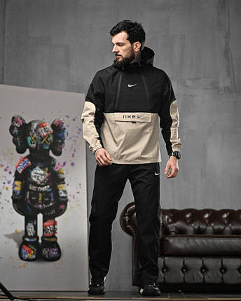 Спортивний костюм NKE stambul black/beg 4 ДЛ6268, фото 1