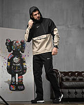 Спортивний костюм NKE stambul black/beg 4 ДЛ6268, фото 4