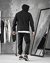 Чоловічий спортивний костюм Ale Edition black ДЛ6263, фото 4