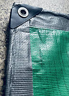 Тент 5х5 від дощу 150g\m2. Повний розмір та щільність ТМ "Shadow". Колір: Сіро/зелений.