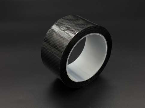 3D наклейка з вуглецевого волокна для автомобіля, глянцева. 5 см 5 метрів. / 3D наклейка з вуглецевого волокна для автомобіля,, фото 1