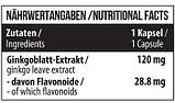 Гінкго білоба MST® Ginkgo Biloba 60 капсул, фото 5