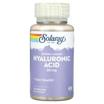 Solaray Enteric-Coated Hyaluronic Acid 20 mg 30 капсул