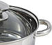 Каструля Ofenbach Casserole з нержавіючої сталі 3400мл зі скляною кришкою, фото 4
