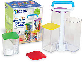 Органайзер із контейнерами для шкільного приладдя (9 елементів) від Learning Resources