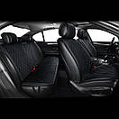 Преміум накидки для передніх сидінь Winso Pro PRESTIGE, black 2шт., фото 2
