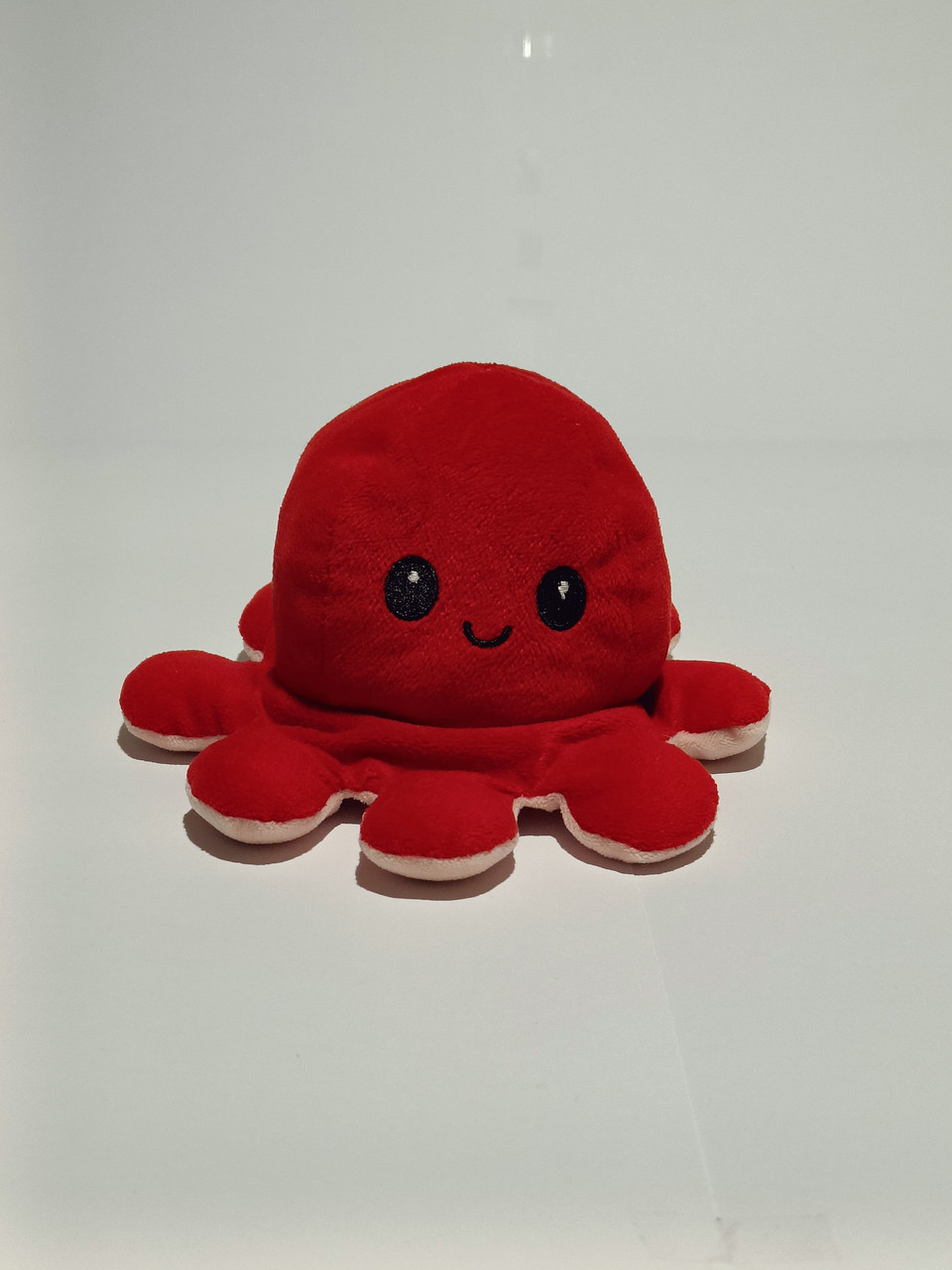 Плюшева іграшка Восьминіг двостороння, висота 11 см, фото 1