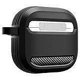 Чохол Spigen для Apple AirPods 4 - Rugged Armor, Matte Black (ACS08642), фото 4