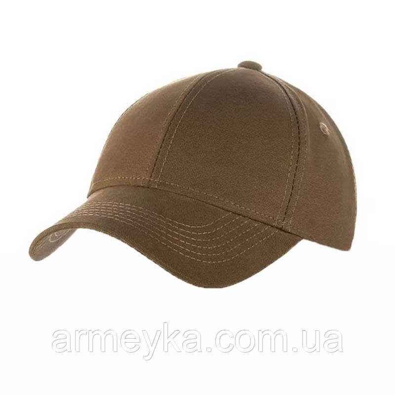 Бейсболка універсальна, койот, 100% Cotton. UA