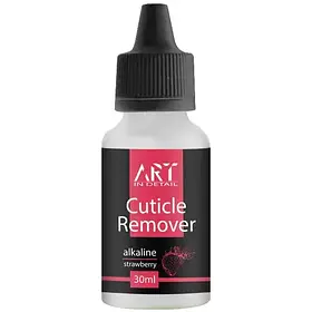 Ремувер для кутикулі лужний Art Cuticle Remover Alkaline Strawberry, 30 мл