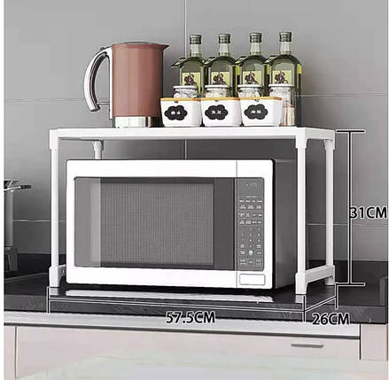 Полка-органайзер для микроволновки Simple shelf 1 ярус, фото 3