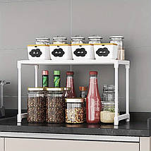 Полка-органайзер для микроволновки Simple shelf 1 ярус, фото 4
