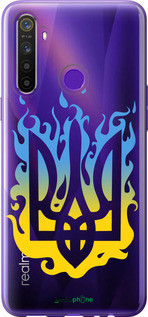Чохол на Realme 5 Герб v1 "5258u-1862-7290"