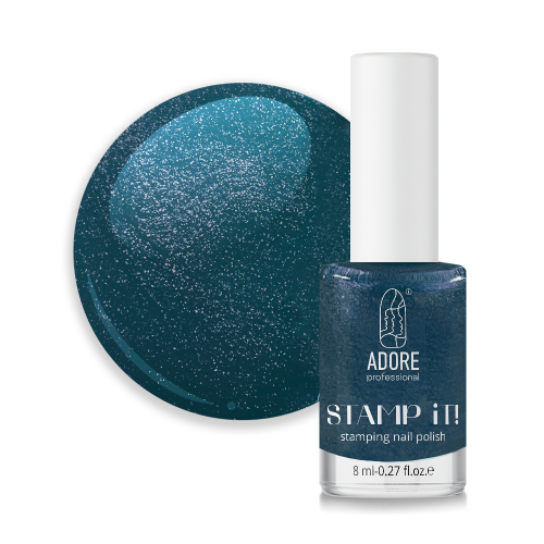 Лак для стемпінгу Adore Stamp №12 Azure 8 мл