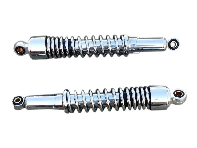 Амортизатор задній Дельта короткий склянку хром