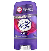 Гелевий дезодорант "5 в 1" Lady Speed ​​Stick Pro 5in1 Antiperspirant Gel, 65 г