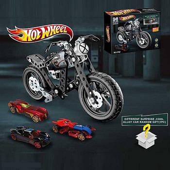 Конструктор металевий "Мотоцикл" 8702 G-Rich