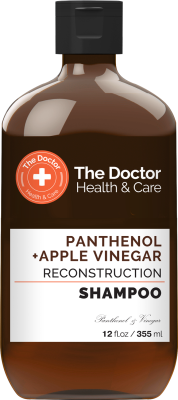 Шампунь The Doctor Health&Care Panthenol + Apple Vinegar Реконструкція 946 мл