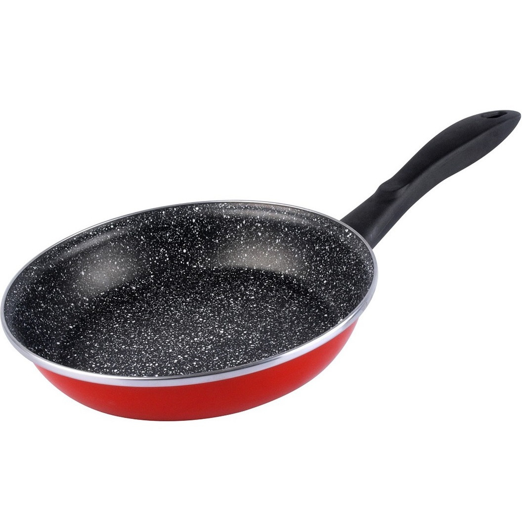 Сковорода антипригарна Vitrinor K2 Red 18 см 1105674 сталева для всіх плит, фото 1