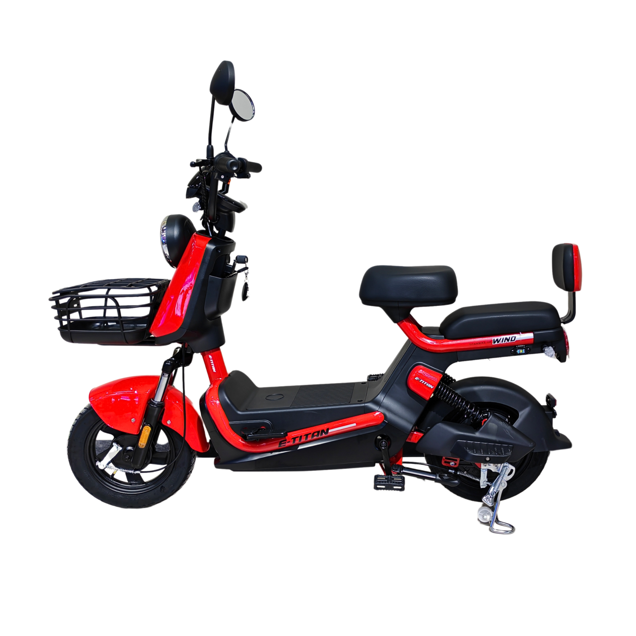 Електроскутер E-Titan Wind 14" Червоний