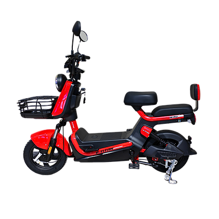 Електроскутер E-Titan Wind 14" Червоний, фото 1