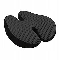 Ортопедична подушка 4FIZJO для спини 41 x 40 см Black (P-5907739318763), фото 5