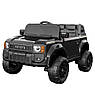 Дитячий електромобіль на акумуляторі Джип Toyota Land Cruiser M 2155 на радіокеруванні дітей 3-8 років Чорний, фото 2