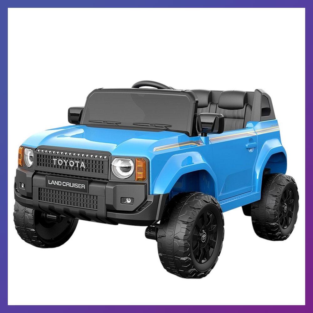 Дитячий електромобіль на акумуляторі Джип Toyota Land Cruiser M 2155 на радіокеруванні дітей 3-8 років Синій