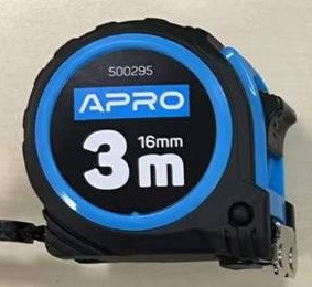 Рулетка магнітна гумова 3 х 16 мм APRO, фото 1