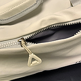 Сумка спортивна жіноча чоловіча, сумка для спорту тренувань, сумка для боксу Hechpro бежева (HP005), фото 8