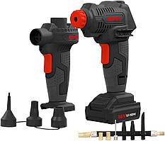 Акумуляторний компресор ROWI DKL 14/1 A Set 1500 7 бар 100 psi та насос