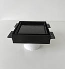 Витяжкаприхованого монтажу каркасна 100мм (пластик, чорний), фото 4