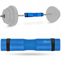 Накладка (бампер) на гриф 4FIZJO Barbell Pad Blue (P-5907739314734)