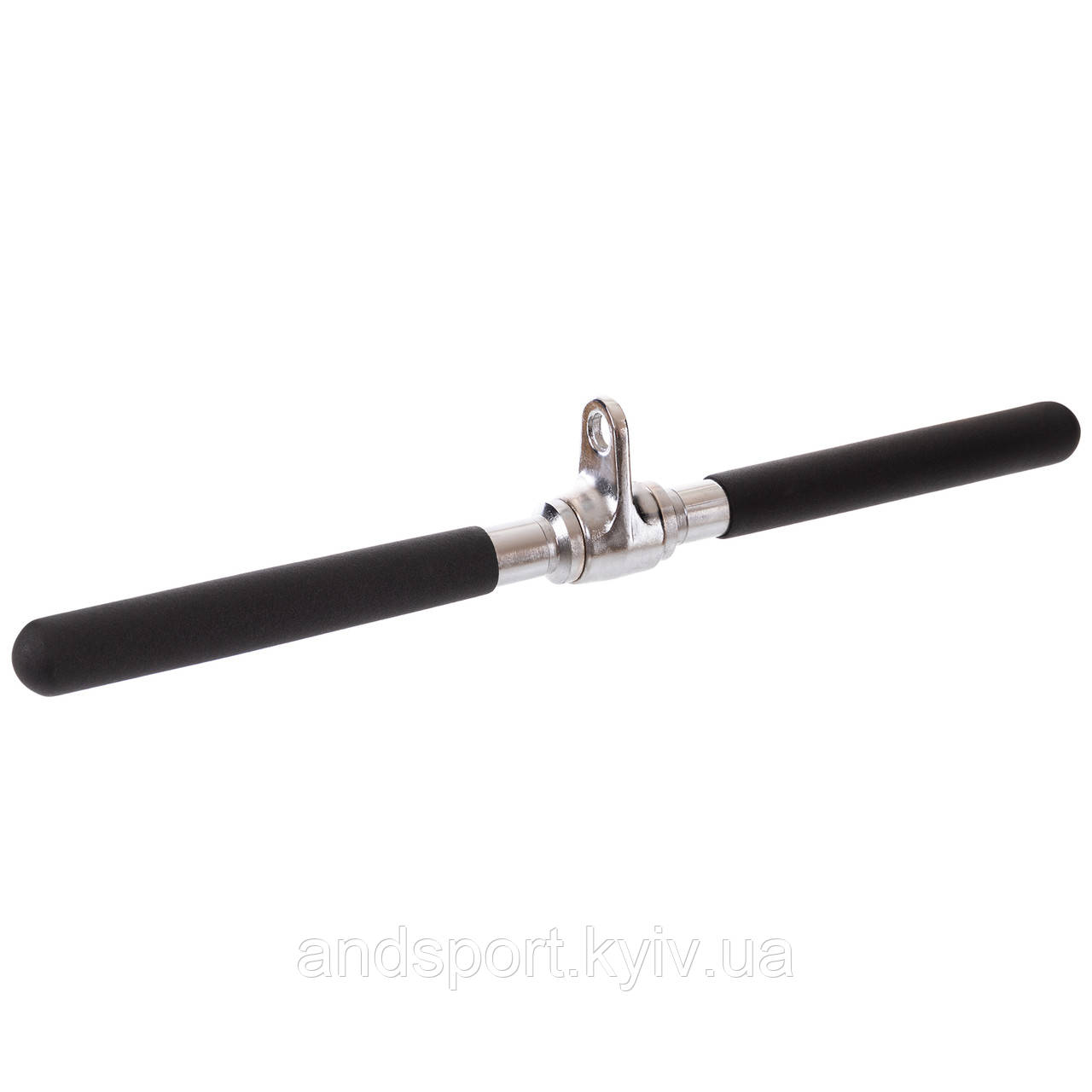 Ручка для тяги на трицепс і біцепс пряма прогумована Zelart TA-5704 Код TA-5704