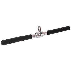 Ручка для тяги на трицепс і біцепс пряма прогумована Zelart TA-5704 Код TA-5704, фото 1