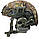 Балістичний шолом каска FAST Helmet NIJ IIIA + Тактичні навушники M31+ ліхтарик, фото 3