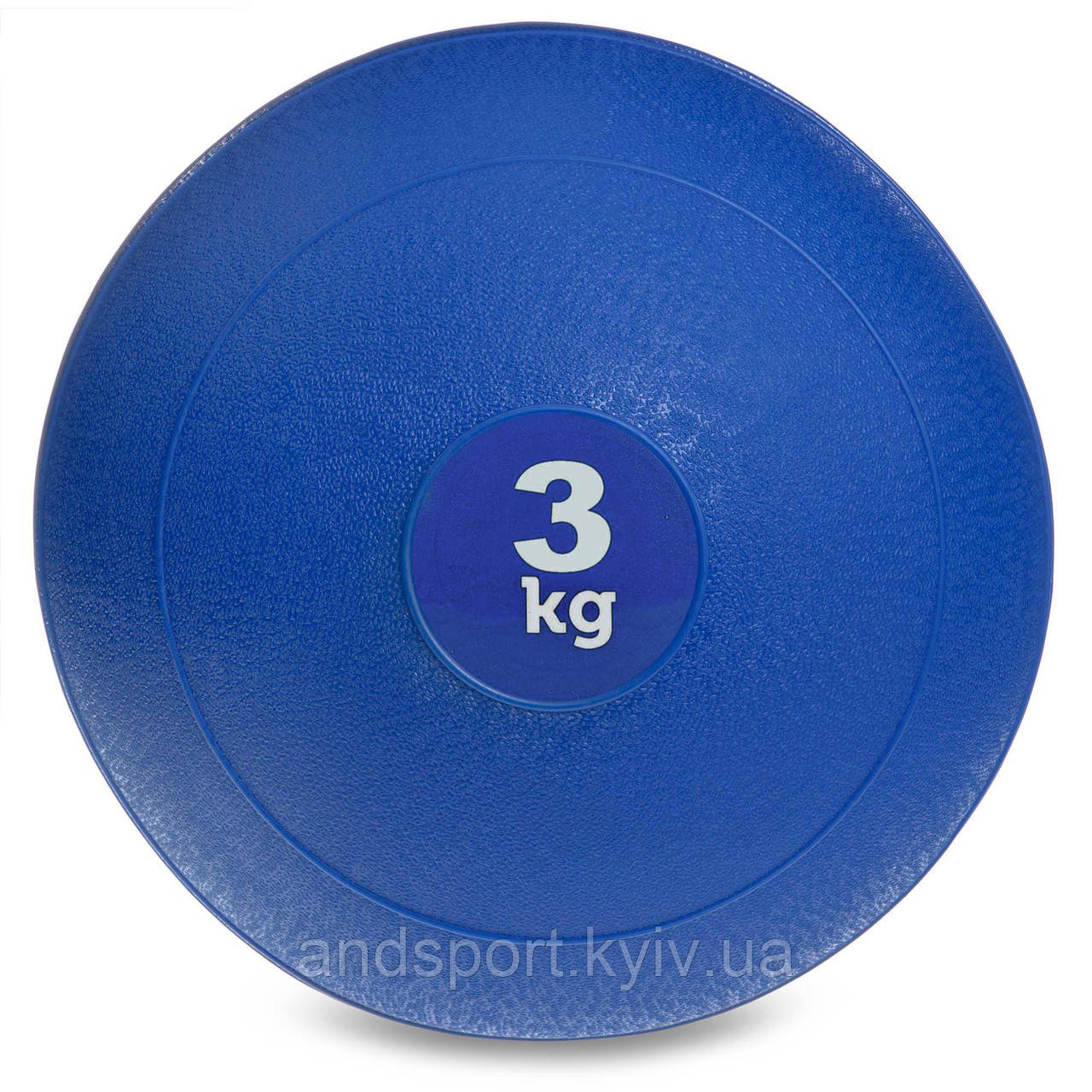 М'яч медичний слембол для кросфіту Record SLAM BALL FI-5165-3 3кг синій Код FI-5165-3