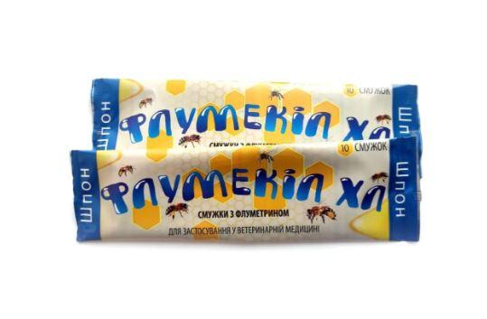 Смужки з флуметрином Флумекіл ХЛ 10 шт