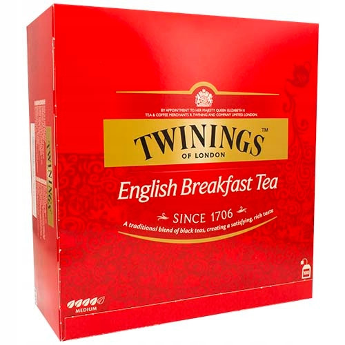 Чай чорний English Breakfast Twinings — 100 н.х2г
