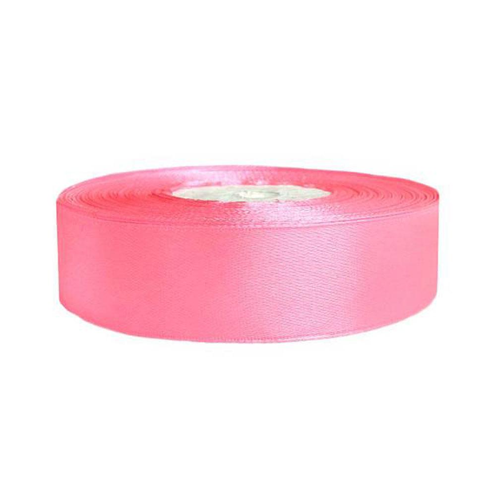 Стрічка атласна №05 рожева 1,8 см 32 м, фото 1