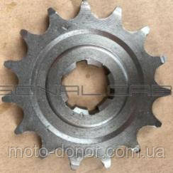 Зірка трансмісії (передня) на мотоцикл Мінськ 428-13T " VDK ", фото 1