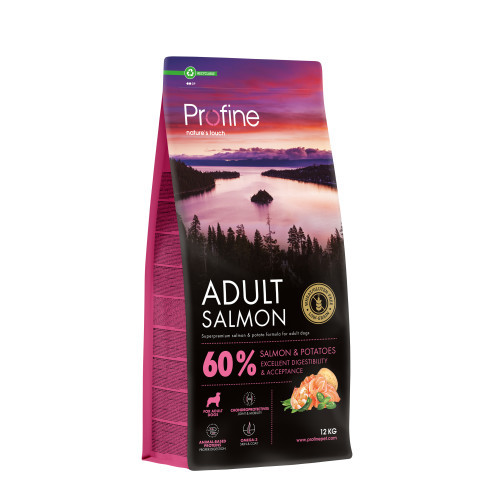 Корм сухий Profine Salmon and Potatoes для дорослих собак всіх порід, з лососем та картоплею, 12 кг (*)