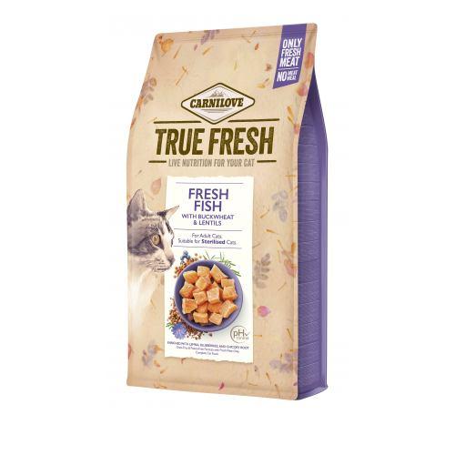 Сухий корм Carnilove True Fresh Cat для для дорослих котів, з рибою, 1,8 кг (*), фото 1