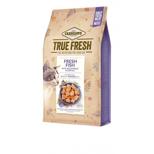 Сухий корм Carnilove True Fresh Cat для для дорослих котів, з рибою, 340 г (*)