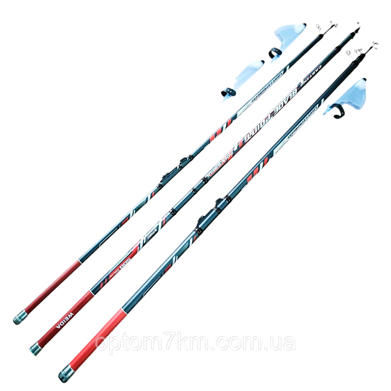 Вудлище з кільцями Weida Blade point 6 м. 15-40g
