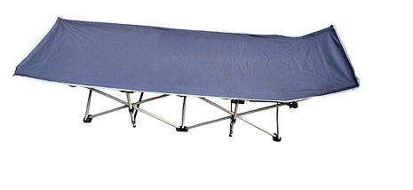 Шезлонг садовий пляжний розкладний 68см х 190см GRAY, фото 4