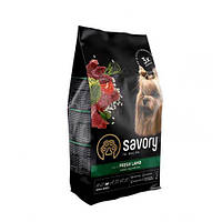 Сухий корм Savory для собак гурманів малих порід, зі свіжим ягням, 3 кг (*)